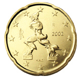 0,20 Euro-Münze Italien