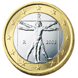 1 Euro-Münze Italien